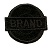 BRAND marka granat SM naszywka termo PRODUCENT PL