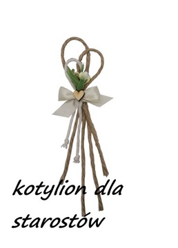 KOTYLIONY DLA RODZICÓW ŚWIADKÓW PRZYPINKI BOHO