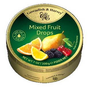 Landrynki Cavendish Mixed Fruit Drops 200g