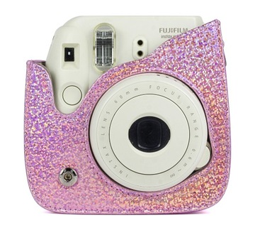 КЕЙС Чехол для FujiFilm Fuji INSTAX Mini 9 8 Розовый