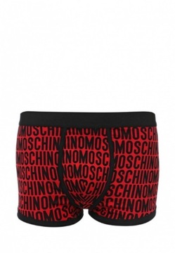 MOSCHINO BOKSERKI MAJTKI MESKIE A4724 S CZERWONE