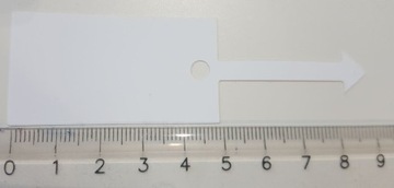 СЕРВИСНЫЕ ПОДВЕСКИ ИДЕНТИФИКАТОР ДЛЯ КЛЮЧЕЙ 100 шт.