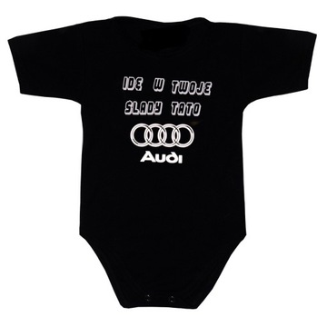62 BODY czarne AUDI idę w twoje ślady TATO