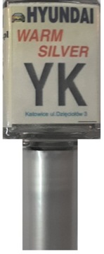 HYUNDAI YK WARM SILVER LAKIER SAMOCHODOWY ZAPRAWKA DO RYS 10 ML ARASYSTEM