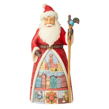 Portugalskie życzenia Mikołaj figurka Jim Shore E
