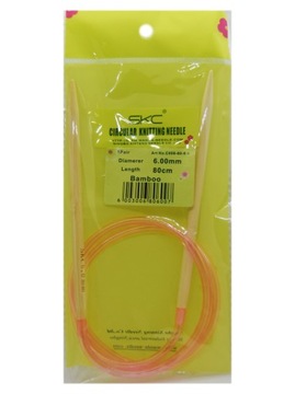 DRUTY NA ŻYŁCE BAMBUSOWE SKC z żyłką 6 mm