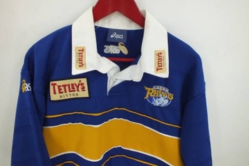 Asics Leeds Rhinos koszulka męska L rugby vintage