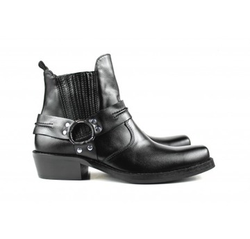 Karelus Мотоциклетные ботинки Ковбойские сапоги черный 40