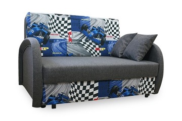 Sofa amerykanka rozkładana, sofka, dwójka ZUZIA 2