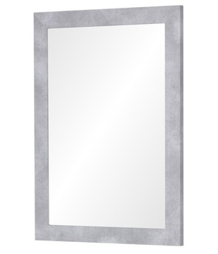 Lustro w ramie 80x80 BETON LOFT i 50 ROZMIARÓW