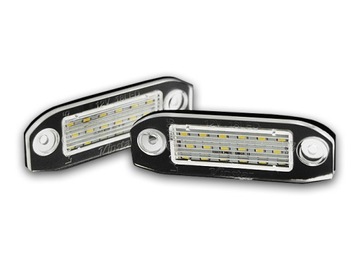 Volvo V40 V50 04-12 Lampki LED tablicy rejestracji