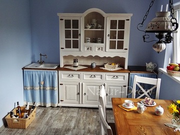 Сервант RUSTIC из беленого дерева, LOFT NEW