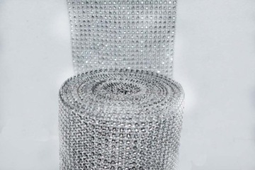 Лента Diamond JETT, БАЙЕТКИ, ЦИРКОНИЙ, рулон 9 м.