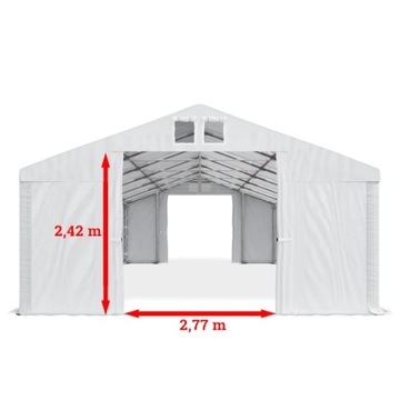 6x8m 2-3,09m Namiot imprezowy handlowy całoroczny