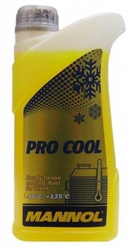 MANNOL PRO COOL Płyn chłodniczy do motocykli 1L