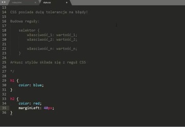 KURS CSS3 - SELEKTORY- DVD
