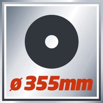 EINHELL BT-MTS 355 ПИЛА ДЛЯ РЕЗКИ МЕТАЛЛА + ДИСКИ