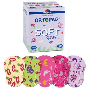 ORTOPAD Soft Girl REGULAR Plastry na oko zez x 50