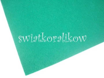 FL055 FILC Z METRA miękki zielony 1mm 50x85cm