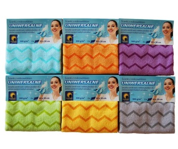Ścierki mikrowłókna 30x30 cm 300g/m² komplet 2 szt