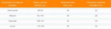 ДЕТСКАЯ МЕБЕЛЬ: СТОЛ 75х50, РАЗНАЯ ВЫСОТА
