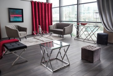 ПУФ LORI VELVET C. BEIGE BLUVEL 40