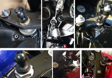 КРЕПЛЕНИЕ КРОНШТЕЙНА К ГОЛОВКЕ ОСИ РАМЫ, ОСЬ ТРУБЫ 1 ДЮЙМ