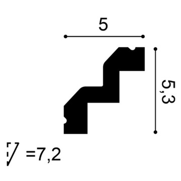 Карниз Orac Decor C 602