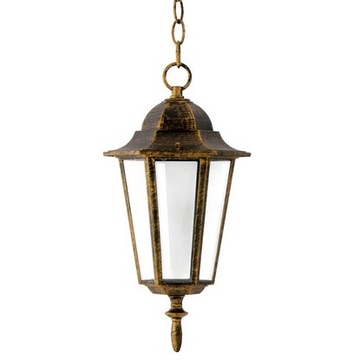 Lampa wisząca zewnętrzna ogrodowa patyna 1 x E27