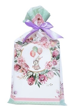 Torebki worki woreczki celofanowe foliowe BOHO prezentowe 20x35 50 szt.