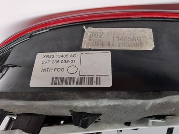 99-04R JAGUAR S-TYPE PĚKNÝ SVĚTLO VLOŽKA ZADNÍ LEVÝ