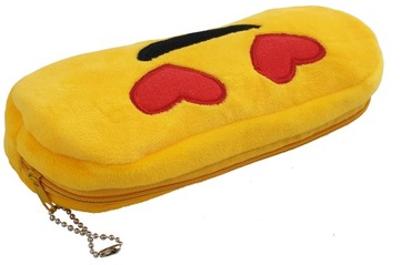 Пенал, сумка, косметичка, плюшевый СМАЙКОН
