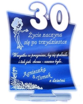 OSIEMNASTKA ROCZEK URODZINY 50 20 30 40 IMIENINY