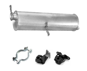 CITROEN C4 1.6 2.0 HDi (2004-2008) HATCHBACK + COUPE TŁUMIK KOŃCOWY