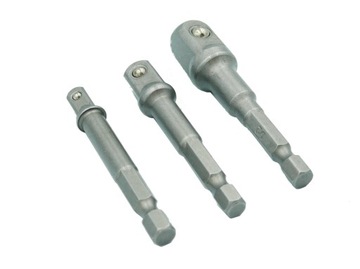 ПЕРЕХОДНИКИ ГОЛОВКИ 1/4 3/8 1/2 ДЛЯ ОТВЕРТОК