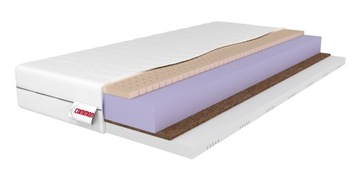 materac 140x200 7stref Kokos Lateks OTIS 19cm
