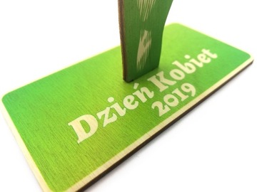 Цветок ТЮЛЬПАН подарок на Женский день 8 марта ECOHIT