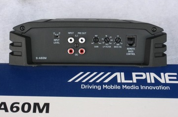 ALPINE S-A60M MEGA SUBA DRIVE, СВЫШЕ 600 Вт RMS 2 Ом