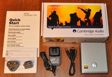 CAMBRIDGE DACMAGIC 100 ЦАП ОПТИЧЕСКИЙ + 2x КОАКСИАЛЬНЫЙ + USB-B + Hi-Res + БОНУС