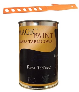 Farba tablicowa CZARNA 1 L + MIESZADEŁKO GRATIS