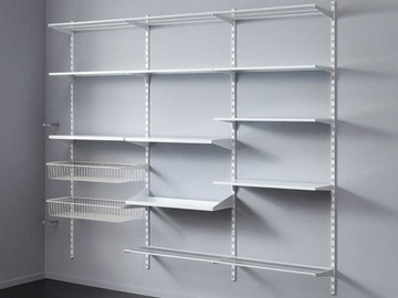 ПОЛКА НАСТЕННАЯ Ажурная МЕТАЛЛ VARIO30x80SPP