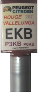 РЕШЕНИЕ КРАСКИ CITROEN PEUGEOT EKU BLEU ENCRE