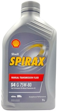 SHELL 550054730 Shell 75w-80 spirax s4g 1l