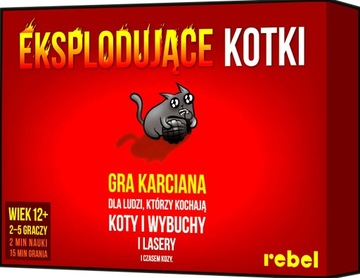 Eksplodujące Kotki - Karciana PL REBEL