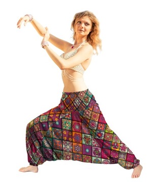 SZARAWARY MANDALA Aladdin Wenecja Pumpy Haremki