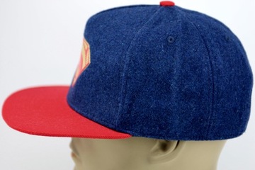 Czapka z daszkiem męska młodzieżowa SUPERMAN DC Comisc 55-60 SNAPBACK Logo