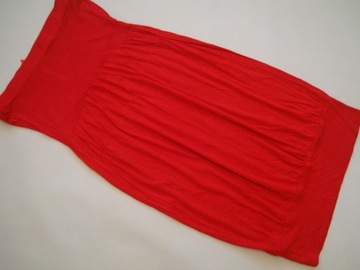 SEKSOWNA czerwona sukienka tunika TERRANOVA r.36