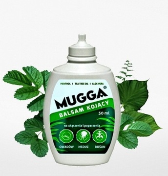 МУГГА УСПОКАИВАЮЩИЙ БАЛЬЗАМ ПОСЛЕ УКУСОВ НАСЕКОМЫХ 50 мл