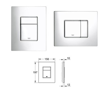 GROHE FRESH FRAME + чаша без обода, доска, кнопка