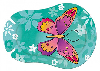 ORTOPAD Girl MOTYL Plastry na oko zez REGULAR x 10